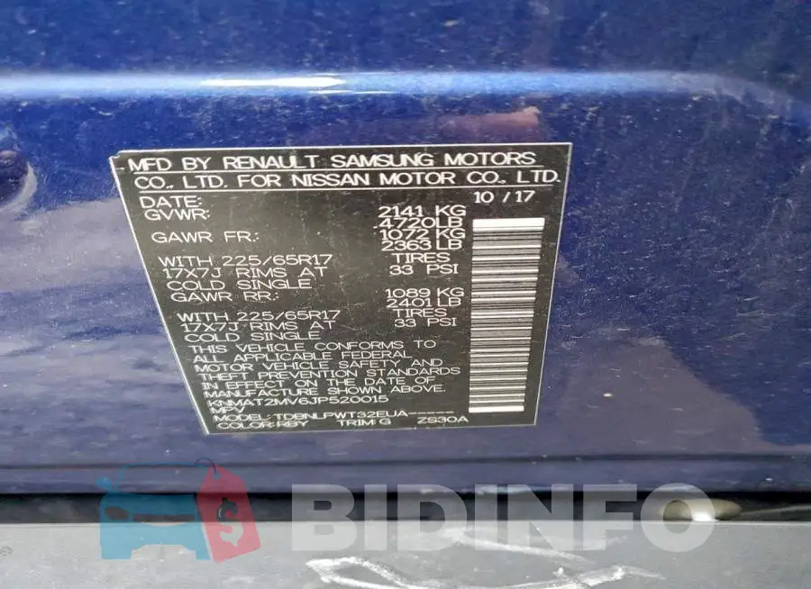 KNMAT2MV6JP520015 Photo# 13