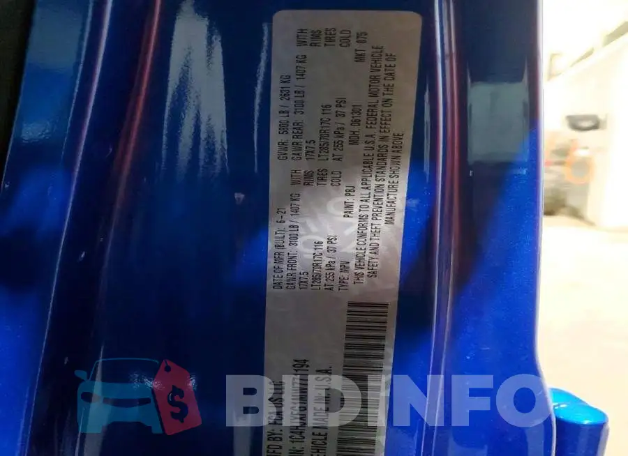 1C4HJXFG1MW771194 Photo# 14