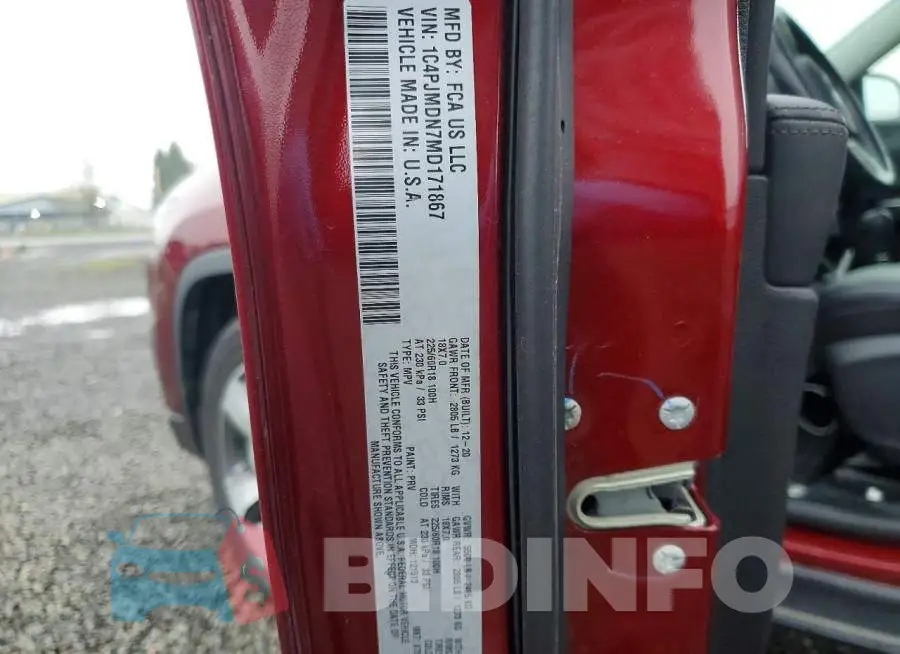 1C4PJMDN7MD171867 Photo# 12