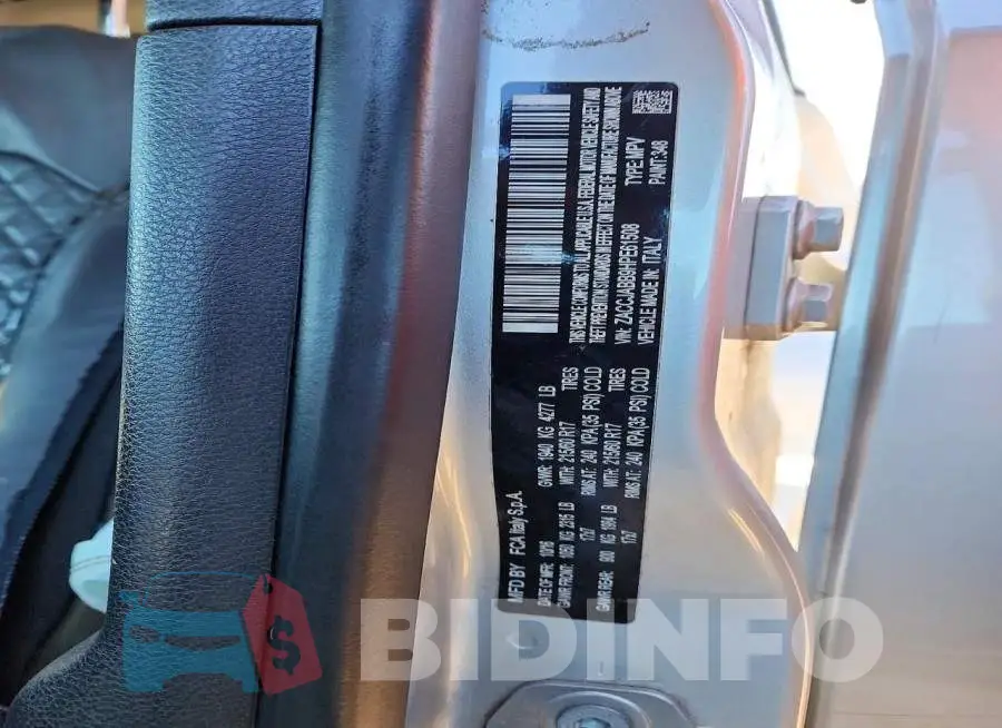 ZACCJABB9HPE61508 Photo# 13