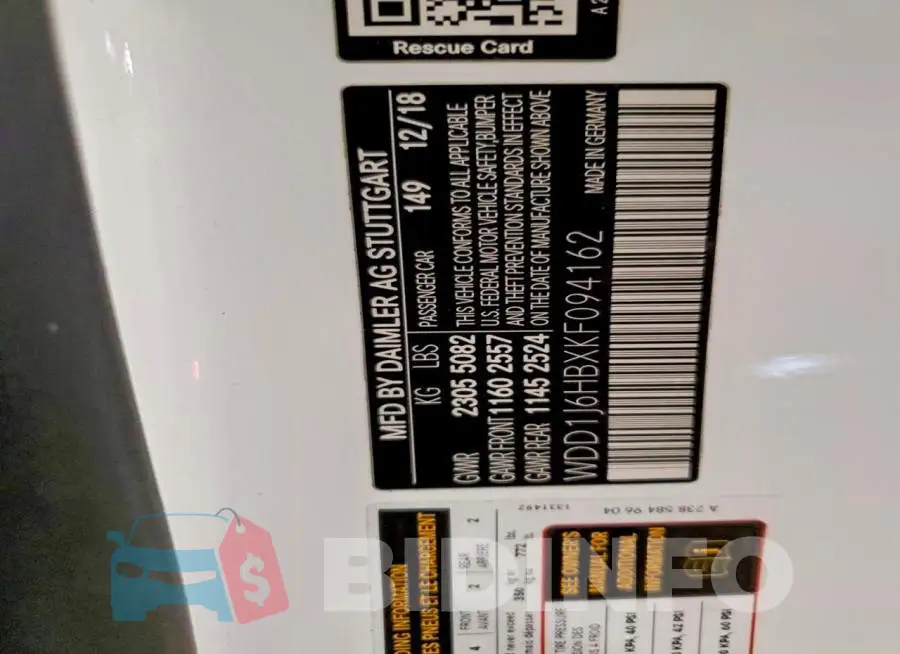 WDD1J6HBXKF094162 Photo# 13