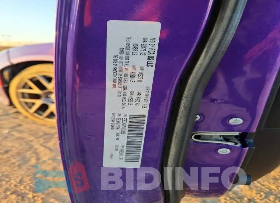 2C3CDXGJ7JH312858 Photo# 13