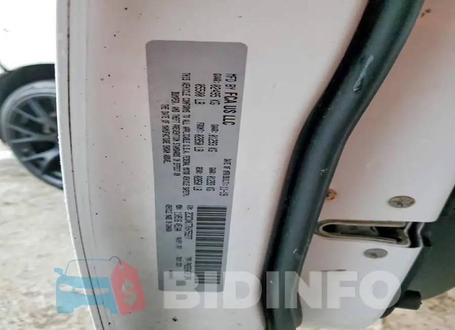 2C3CDXKT7KH755277 Photo# 12