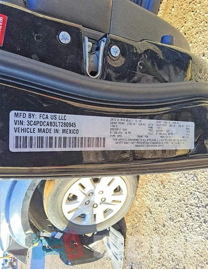 3C4PDCAB3LT280945 Photo# 14