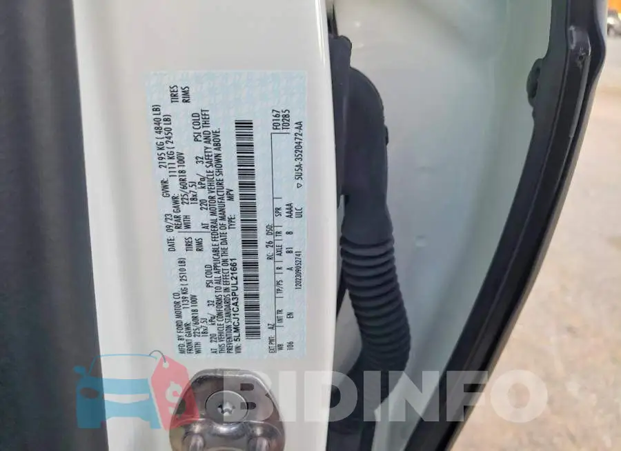 5LMCJ1CA3PUL21661 Photo# 14