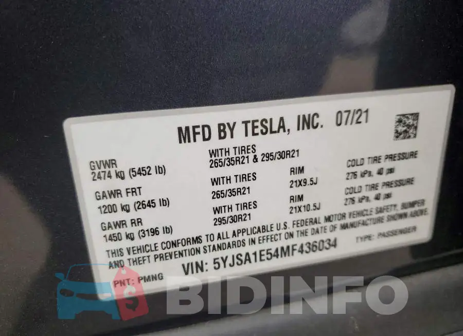 5YJSA1E54MF436034 Photo# 12