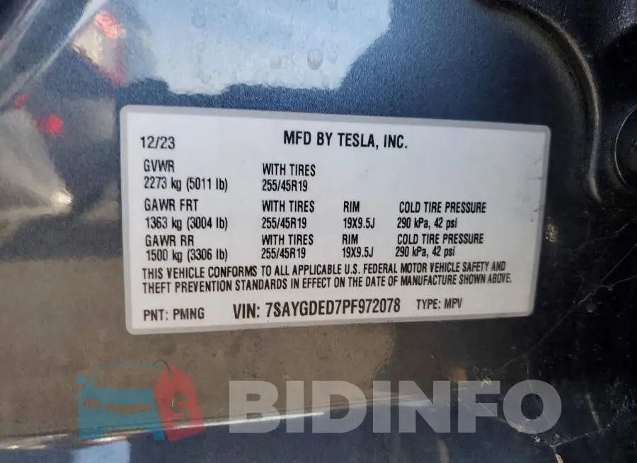 7SAYGDED7PF972078 Photo# 14