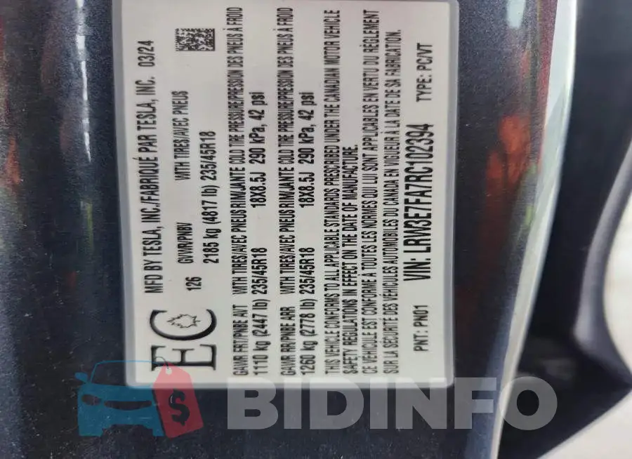 LRW3E7FA7RC102394 Photo# 12