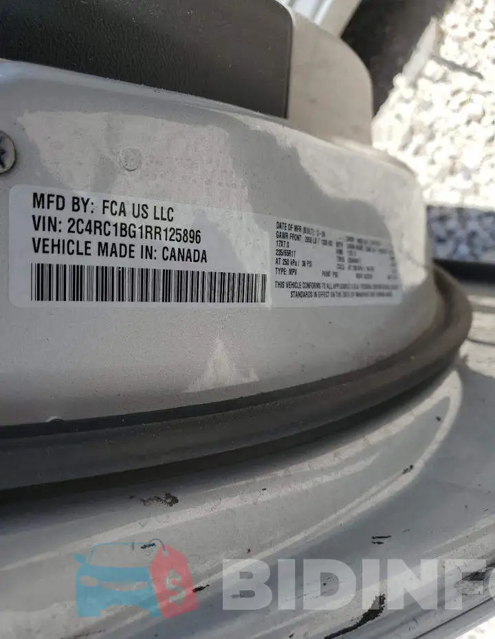2C4RC1BG1RR125896 Photo# 13