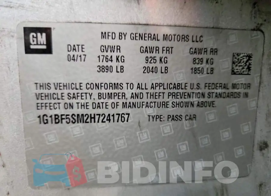 1G1BF5SM2H7241767 Photo# 12