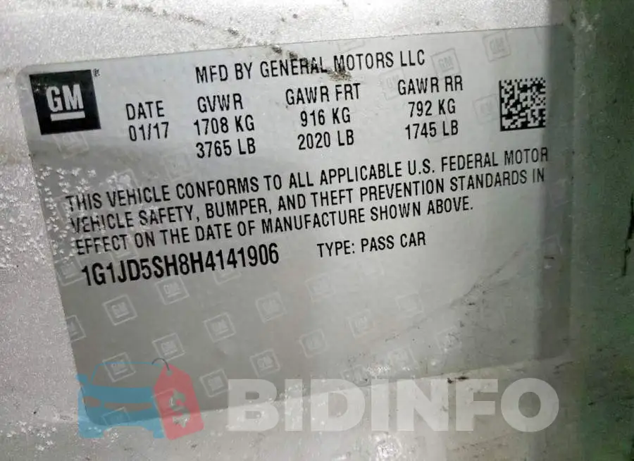 1G1JD5SH8H4141906 Photo# 12
