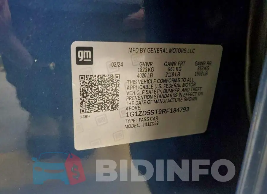 1G1ZD5ST9RF184793 Photo# 12