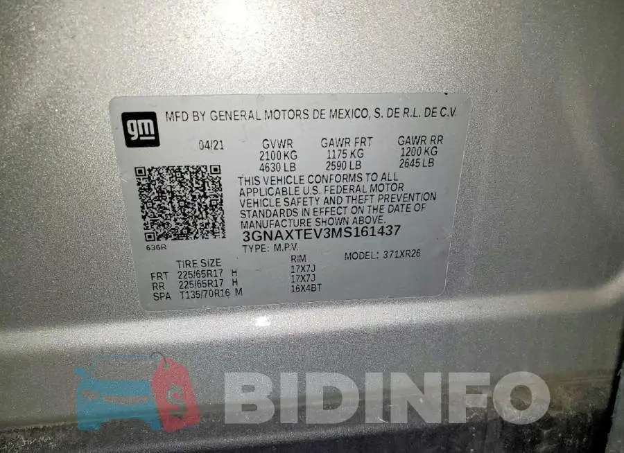 3GNAXTEV3MS161437 Photo# 13