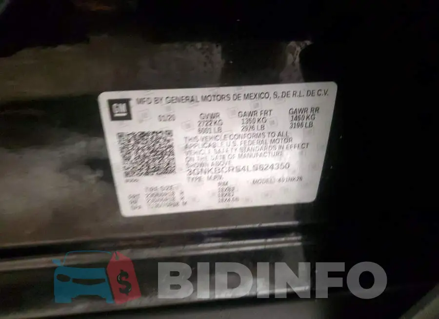 3GNKBCRS4LS624350 Photo# 13
