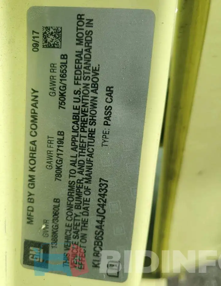 KL8CB6SA4JC424337 Photo# 12