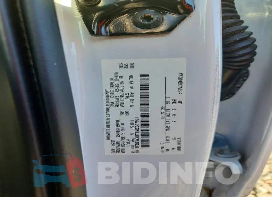 1FD8W3HT1MED97921 Photo# 12