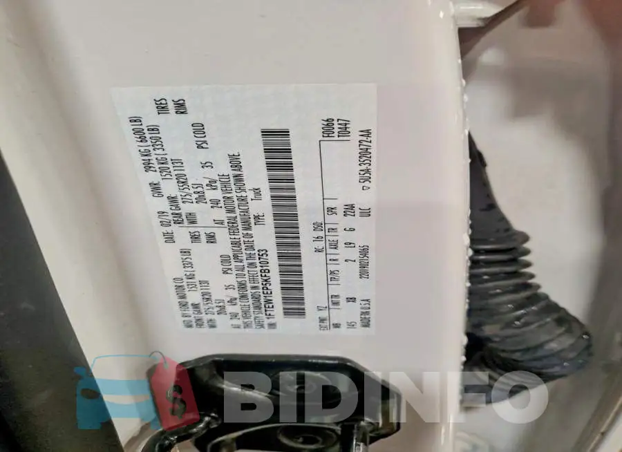 1FTEW1EP5KFB10753 Photo# 12
