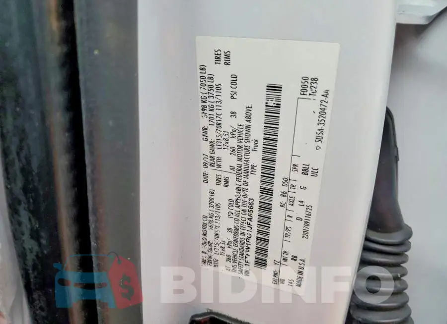 1FTFW1RG1JFA65663 Photo# 12