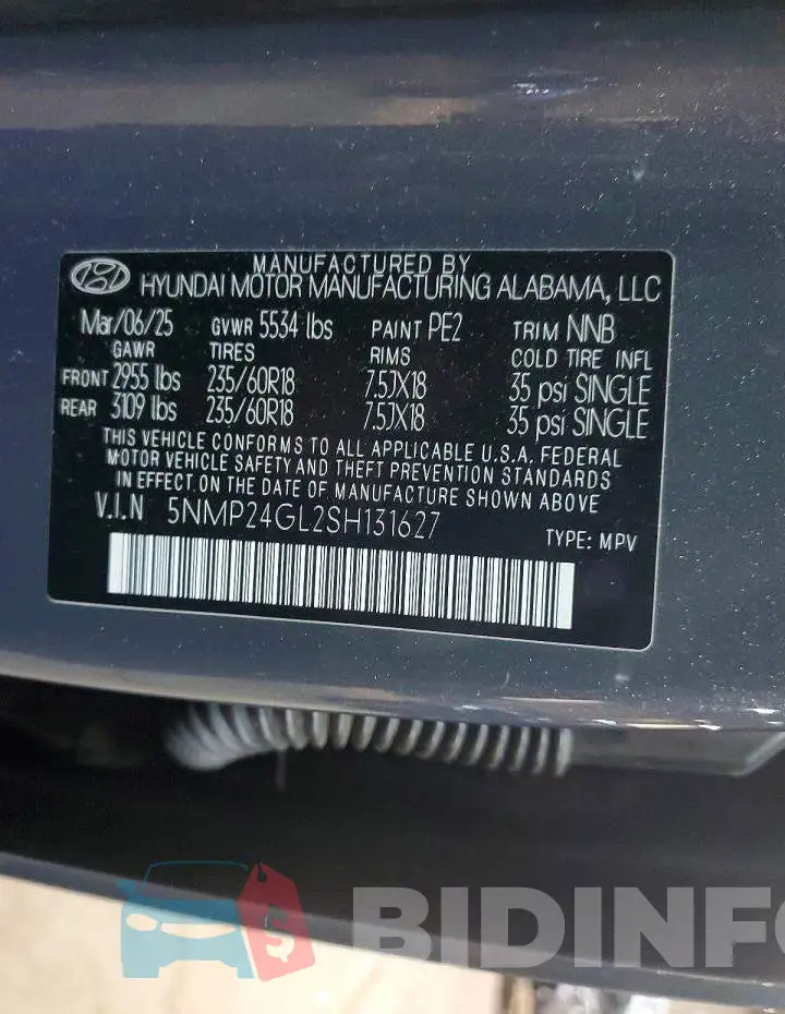 5NMP24GL2SH131627 Photo# 14