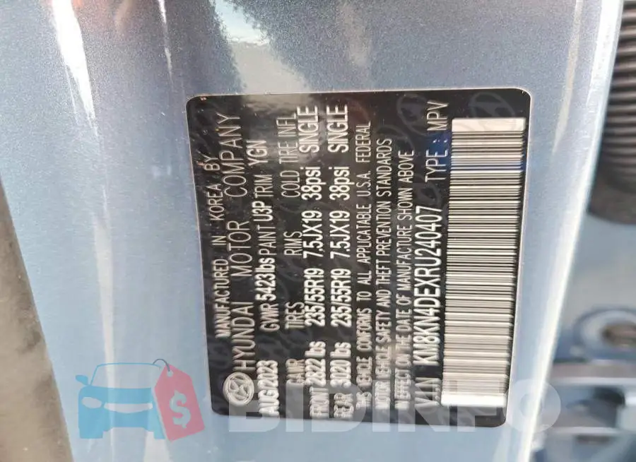 KM8KN4DEXRU240407 Photo# 13