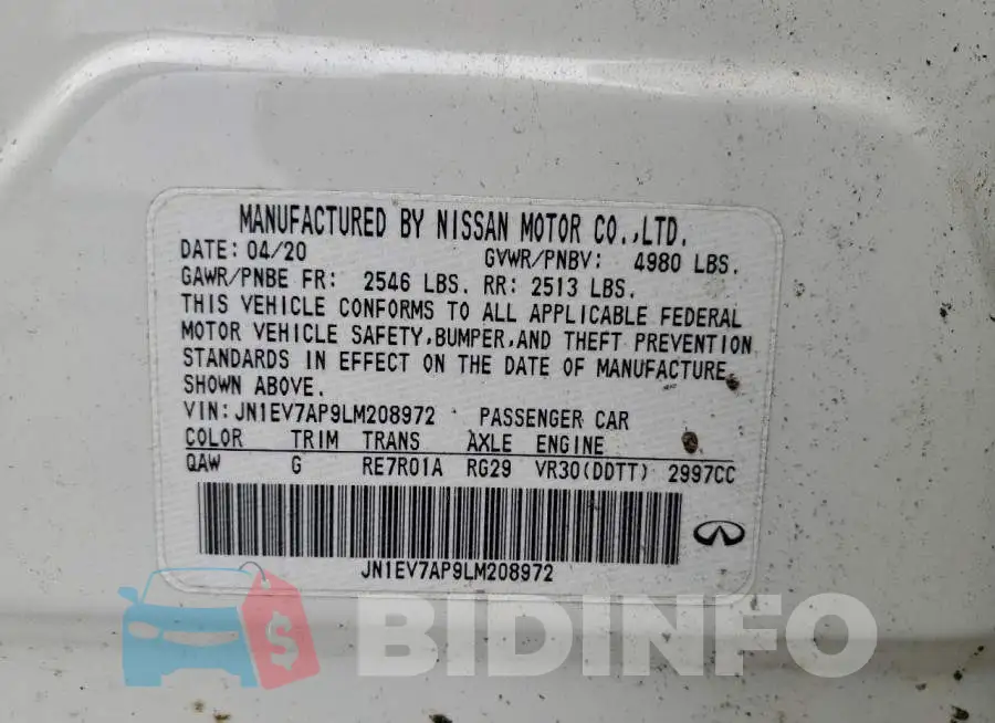 JN1EV7AP9LM208972 Photo# 12