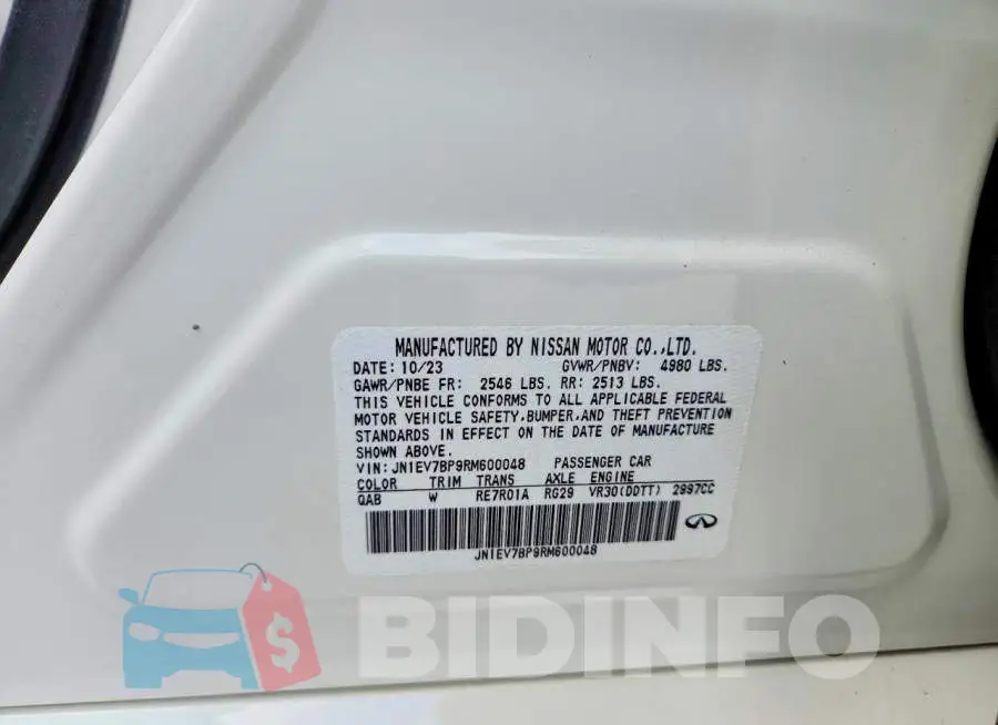 JN1EV7BP9RM600048 Photo# 12