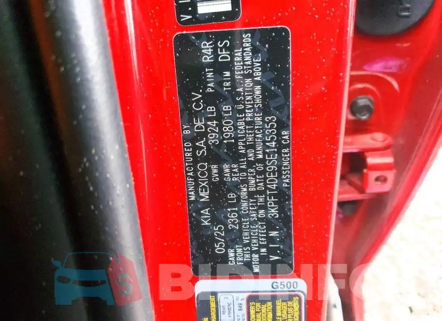 3KPFT4DE9SE145353 Photo# 13