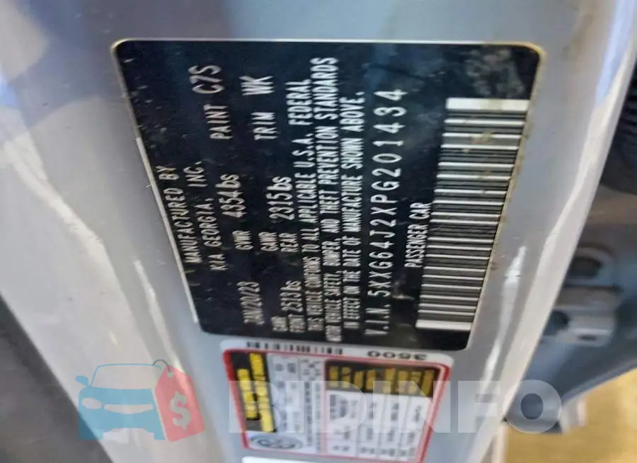 5XXG64J2XPG201434 Photo# 12