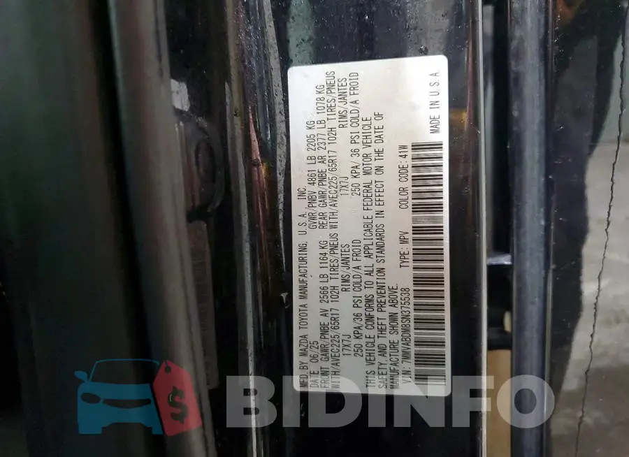7MMVABDM8SN375538 Photo# 13