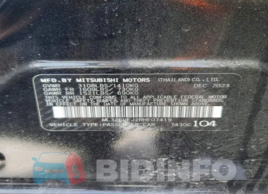 ML32FUFJ2RHF07419 Photo# 13
