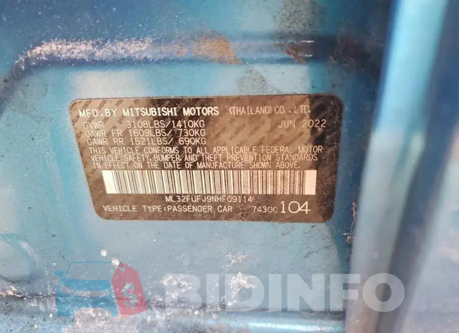 ML32FUFJ9NHF09114 Photo# 12
