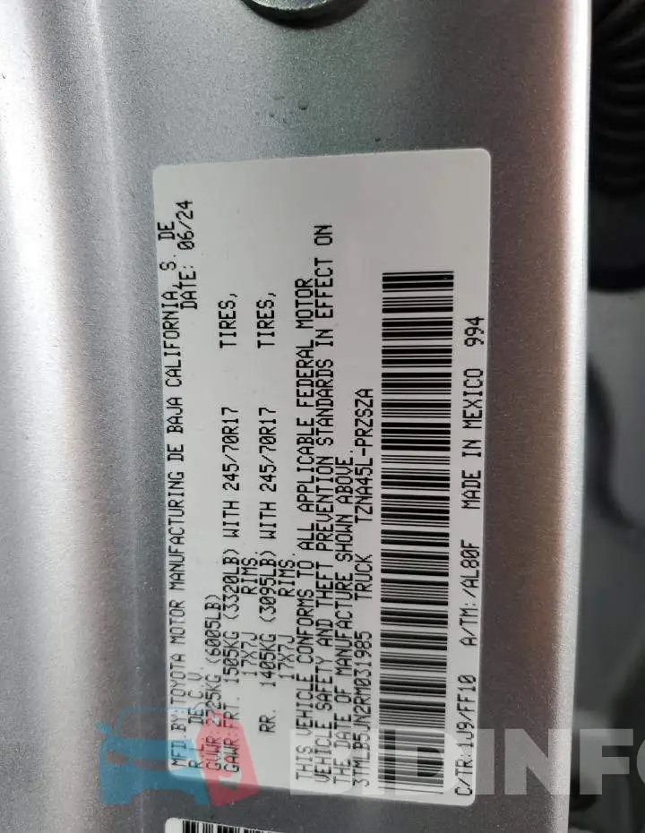 3TMLB5JN2RM031985 Photo# 12