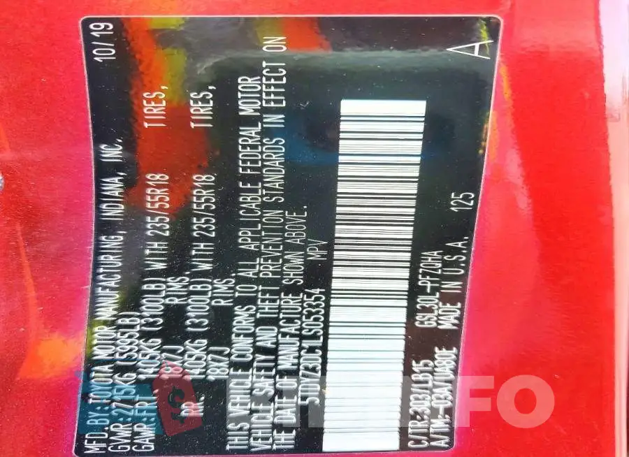 5TDYZ3DC1LS053354 Photo# 14
