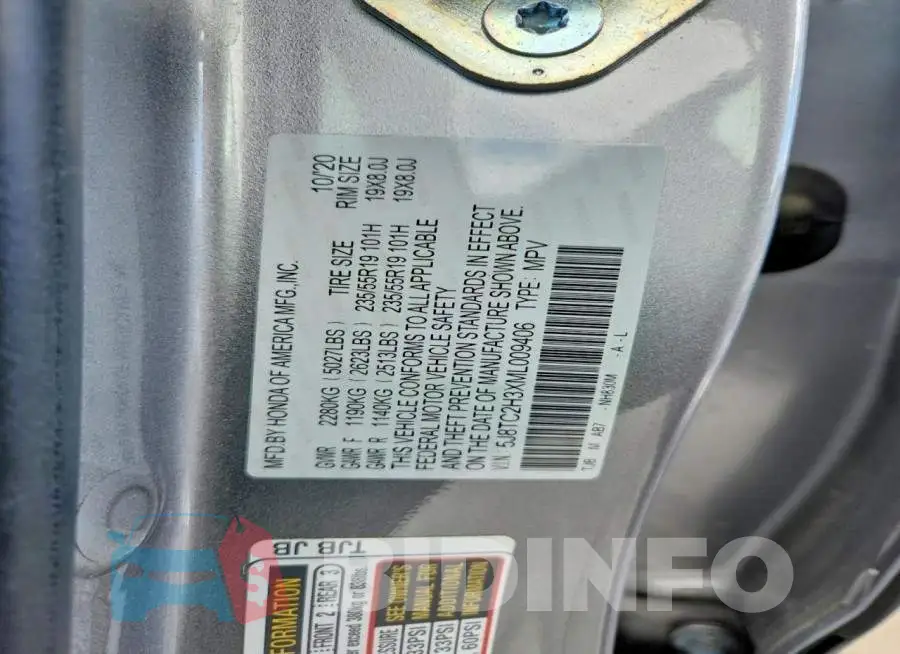 5J8TC2H3XML009406 Photo# 13