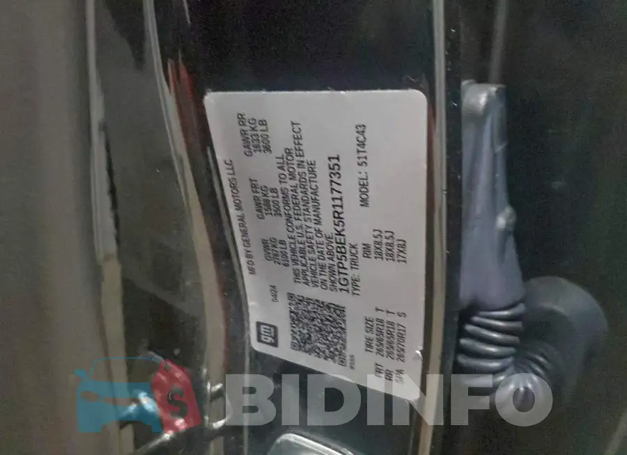 1GTP5BEK5R1177351 Photo# 12
