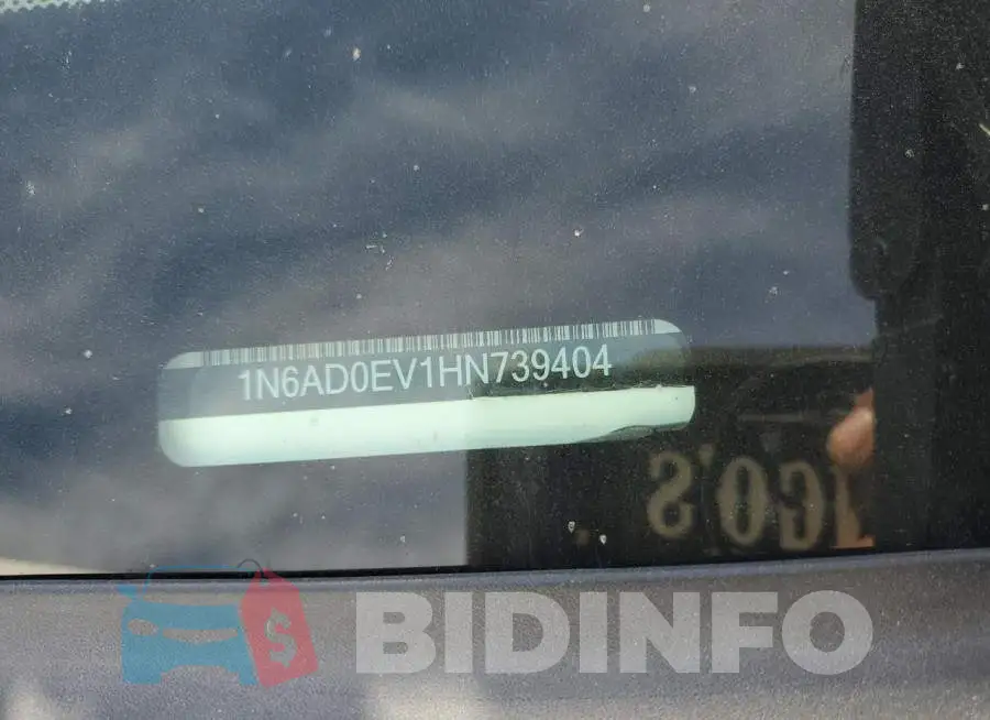 1N6AD0EV1HN739404 Photo# 12