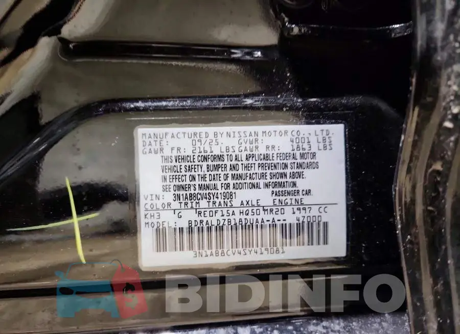 3N1AB8CV4SY419081 Photo# 13