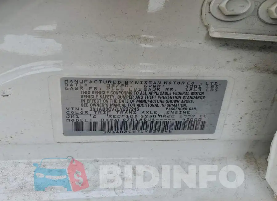 3N1AB8CV7LY237246 Photo# 12