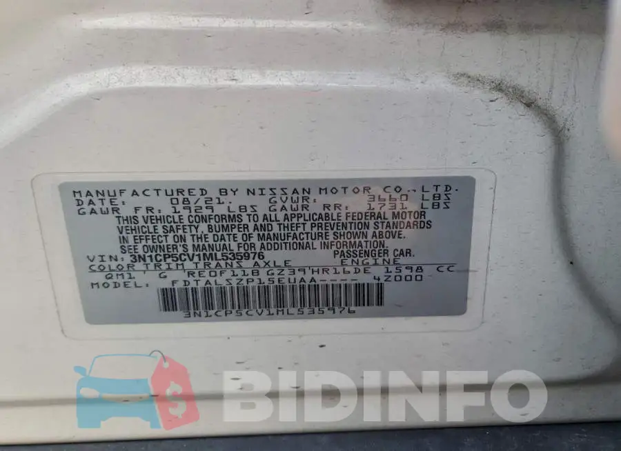 3N1CP5CV1ML535976 Photo# 12