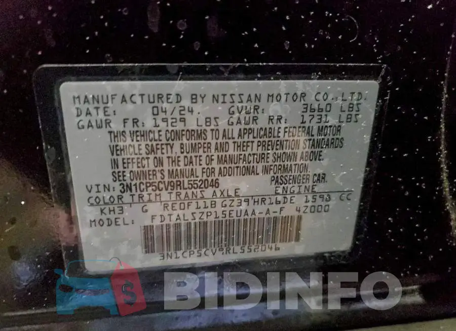 3N1CP5CV9RL552046 Photo# 14