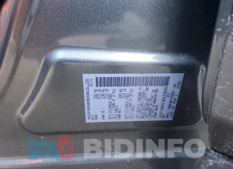 5N1BT3BB8SC862900 Photo# 13
