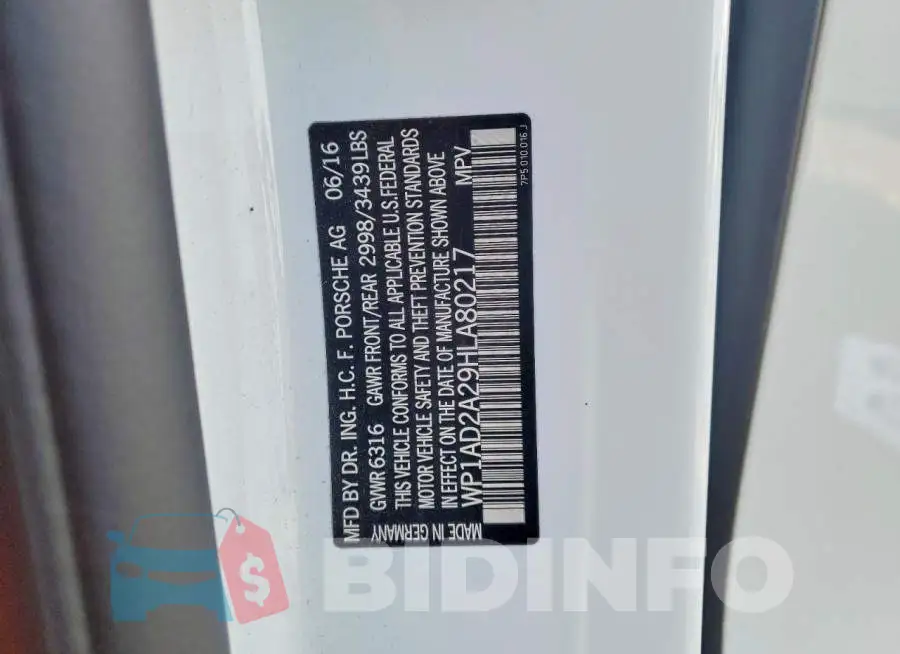 WP1AD2A29HLA80217 Photo# 12
