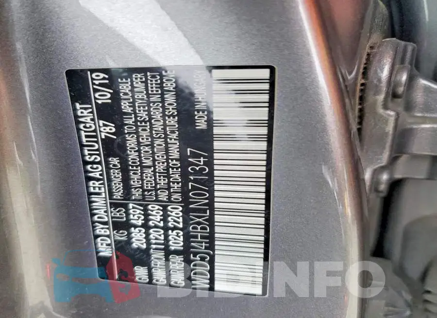 WDD5J4HBXLN071347 Photo# 12