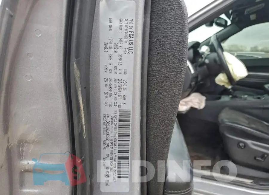 1C4RDJDG3JC435121 Photo# 12