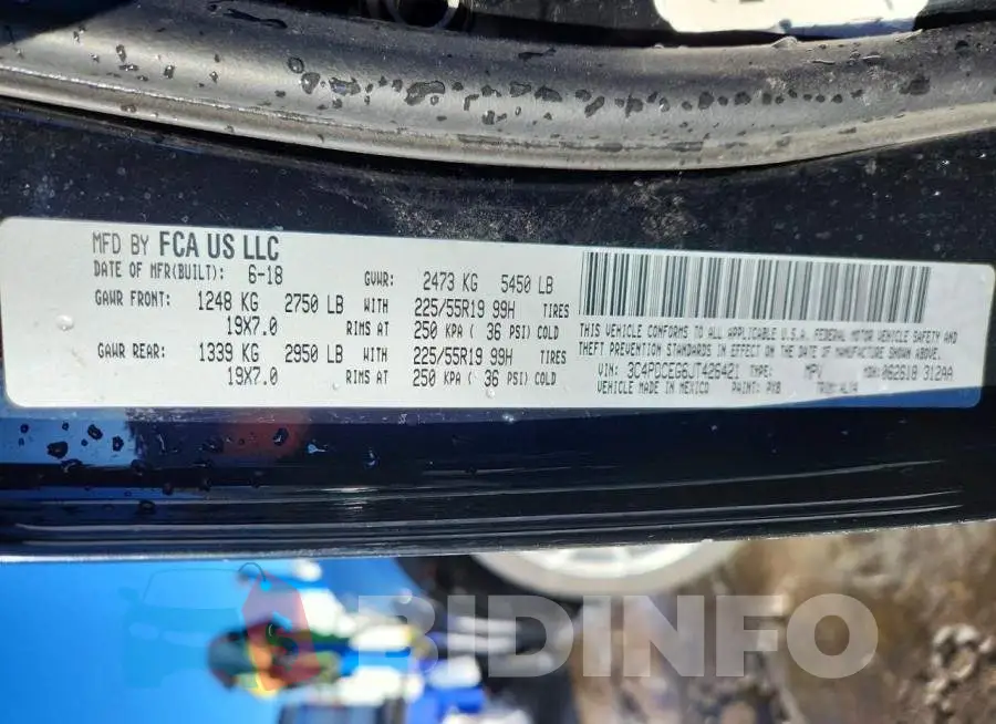 3C4PDCEG6JT426421 Photo# 13