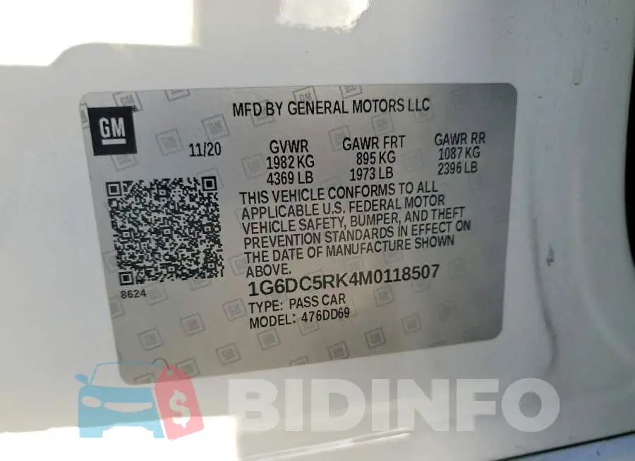 1G6DC5RK4M0118507 Photo# 12