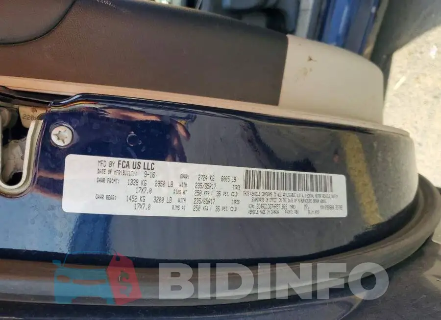 2C4RC1DG7HR571823 Photo# 13