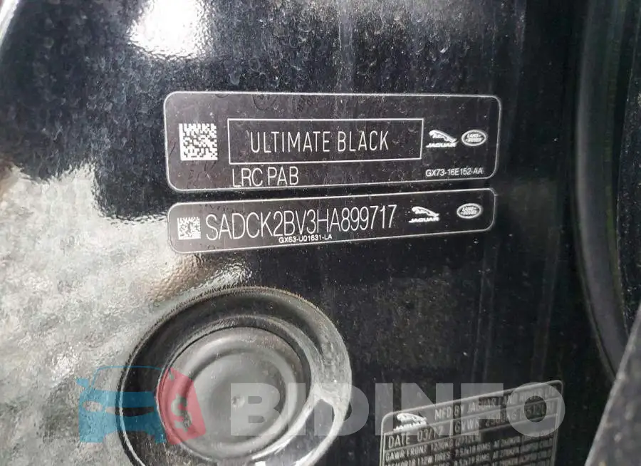 SADCK2BV3HA899717 Photo# 13