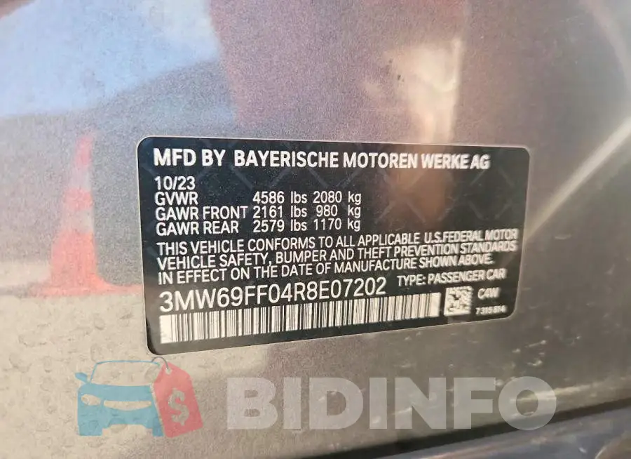 3MW69FF04R8E07202 Photo# 12