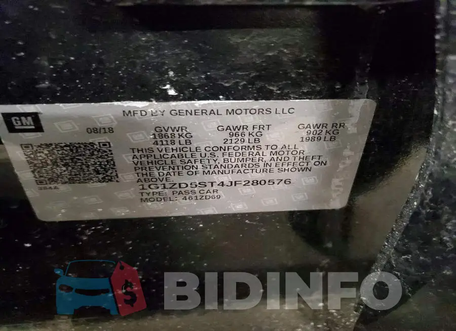 1G1ZD5ST4JF280576 Photo# 12
